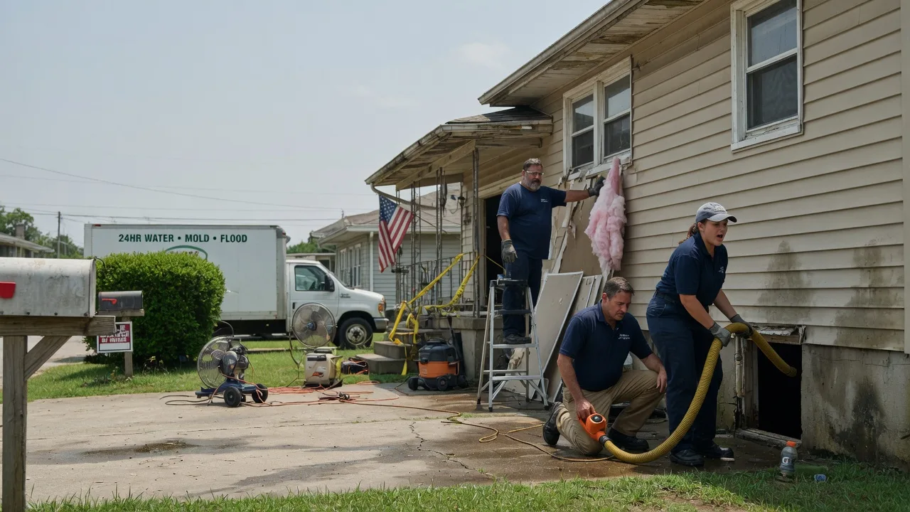 Water Damage Repair in Akron, PA near me